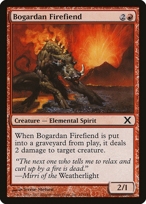 Bogardan Firefiend (10E) (Foil) (#193)