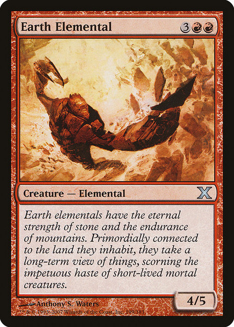 Earth Elemental (10E) (Foil) (#199)