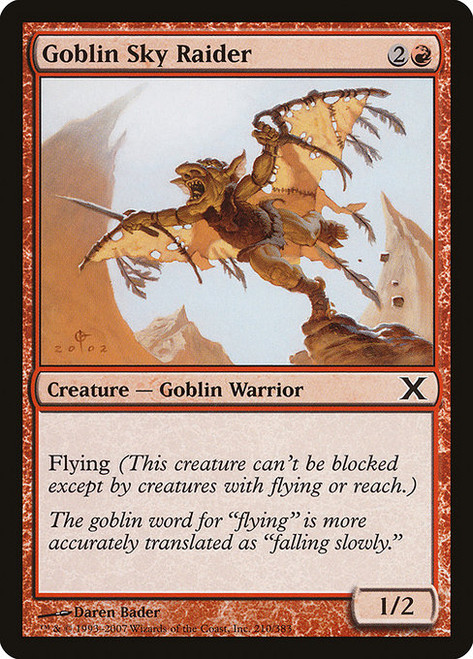 Goblin Sky Raider (10E) (#210)