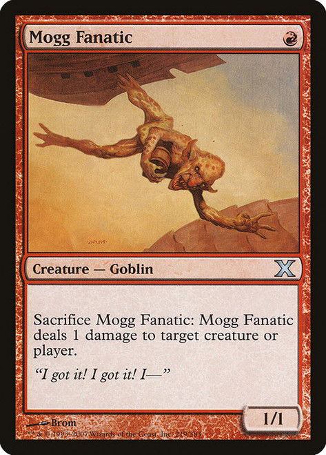 Mogg Fanatic (10E) (Foil) (#219)
