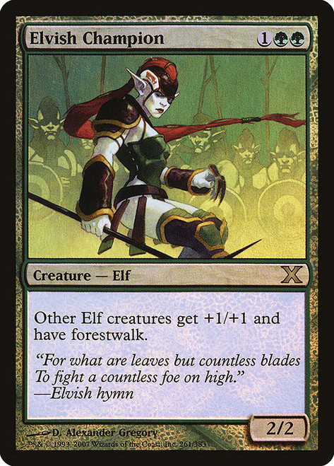 Elvish Champion (10E) (Foil) (#261★)