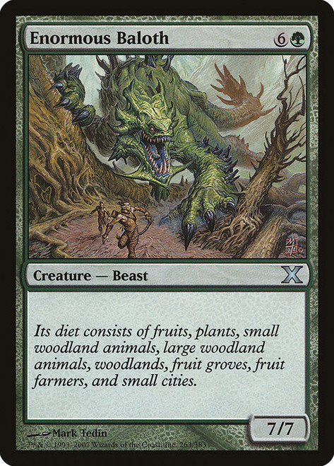 Enormous Baloth (10E) (Foil) (#263)
