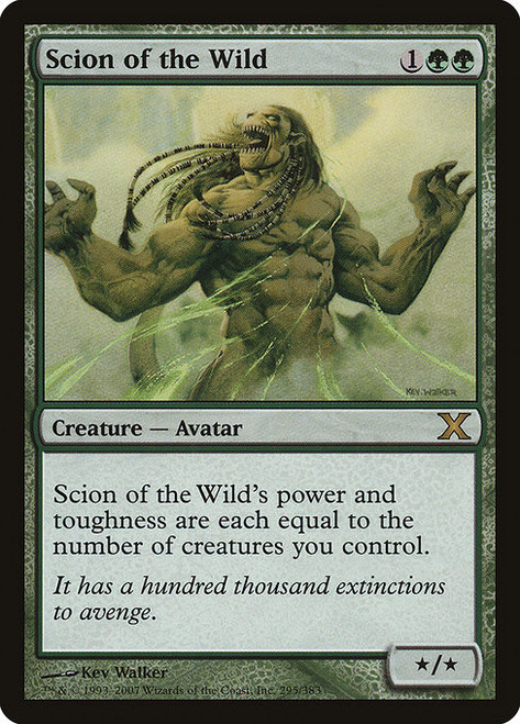 Scion of the Wild (10E) (Foil) (#295)