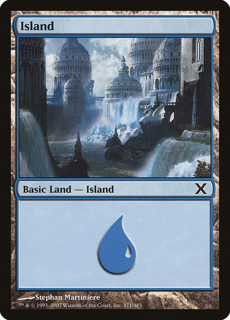 Island (10E) (Foil) (#371)