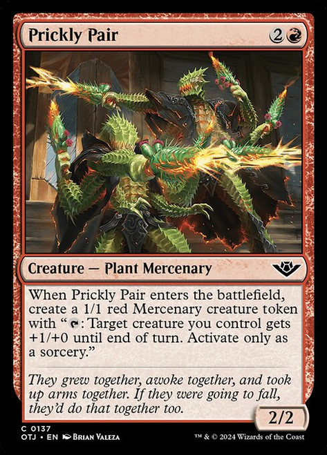 Prickly Pair (OTJ) (Foil) (#137)