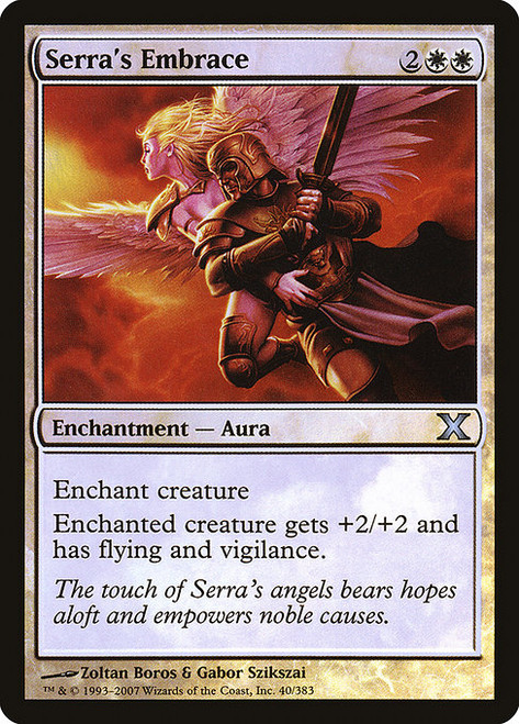 Serra's Embrace (10E) (Foil) (#40★)