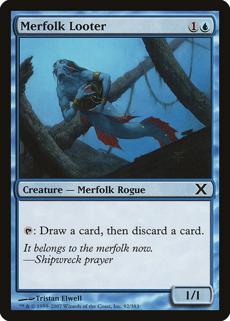 Merfolk Looter (10E) (#92)