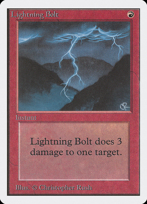 Lightning Bolt (2ED) (#162)