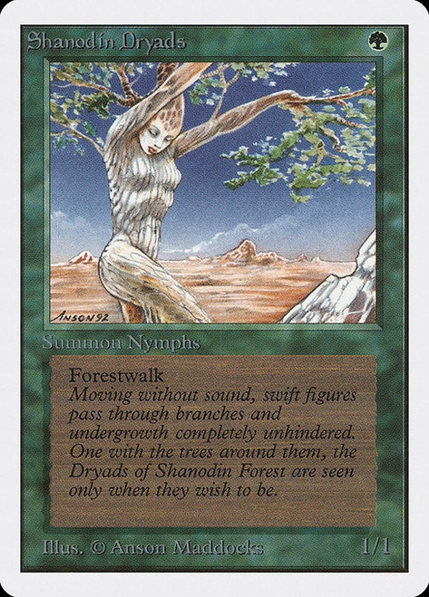 Shanodin Dryads (2ED) (#217)