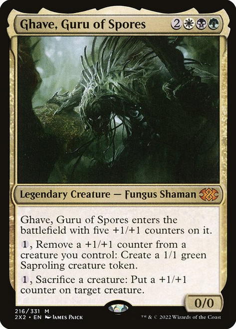 Ghave, Guru of Spores (2X2) (Foil) (#216)