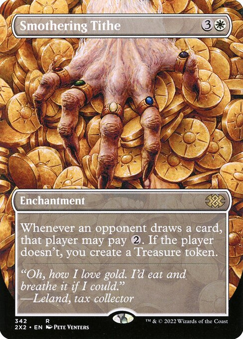 Smothering Tithe (2X2) (Foil) (Borderless) (#342)
