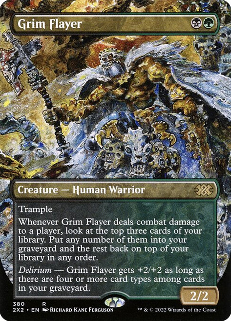 Grim Flayer (2X2) (Foil) (Borderless) (#380)