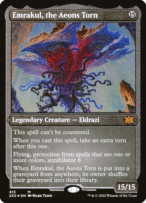 Emrakul, the Aeons Torn (2X2) (FoilEtched) (#413)