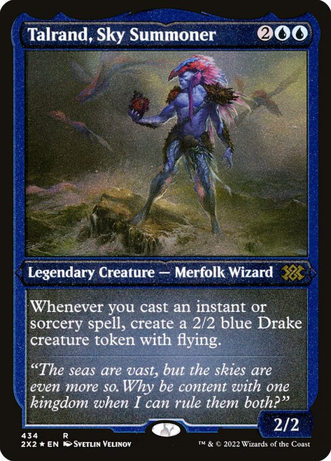 Talrand, Sky Summoner (2X2) (FoilEtched) (#434)