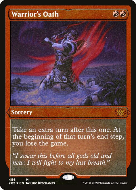 Warrior's Oath (2X2) (FoilEtched) (#456)