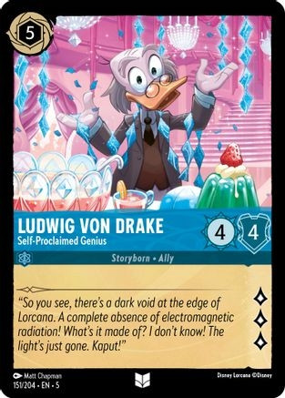 Ludwig Von Drake - Self-Proclaimed Genius (5) (#151/204)