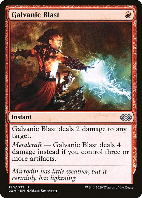 Galvanic Blast (2XM) (Foil) (#125)