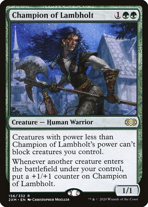 Champion of Lambholt (2XM) (Foil) (#156)