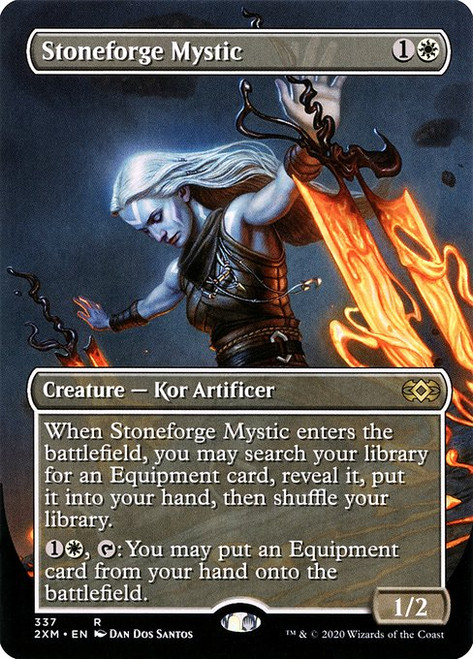 Stoneforge Mystic (2XM) (Foil) (Borderless) (#337)