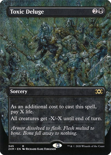 Toxic Deluge (2XM) (Foil) (Borderless) (#345)