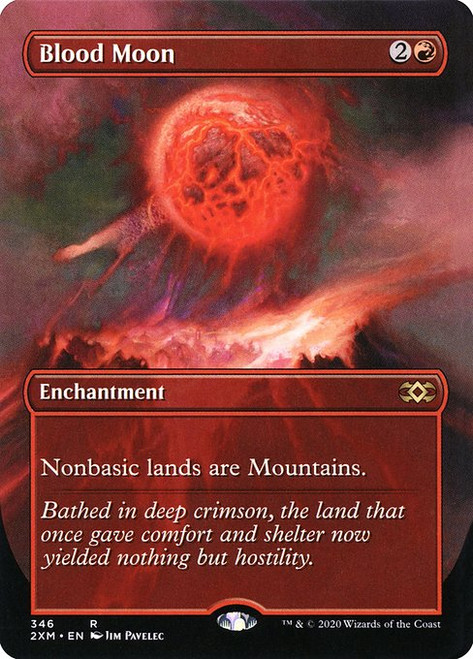 Blood Moon (2XM) (Foil) (Borderless) (#346)