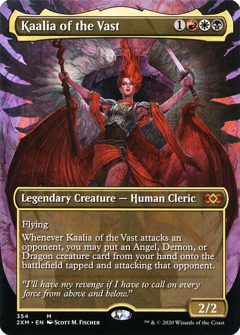 Kaalia of the Vast (2XM) (Foil) (Borderless) (#354)