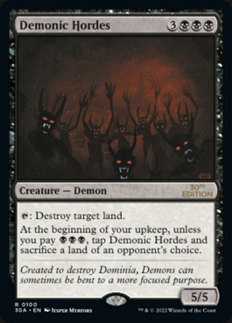 Demonic Hordes (30A) (#100)