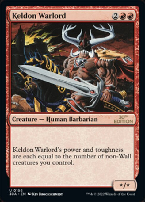 Keldon Warlord (30A) (#156)