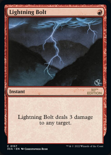 Lightning Bolt (30A) (#157)
