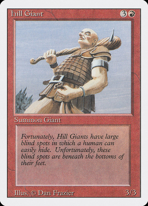 Hill Giant (3ED) (#158)