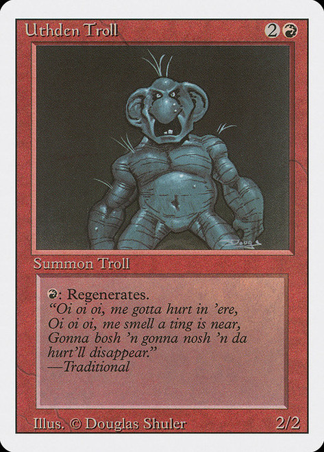 Uthden Troll (3ED) (#182)