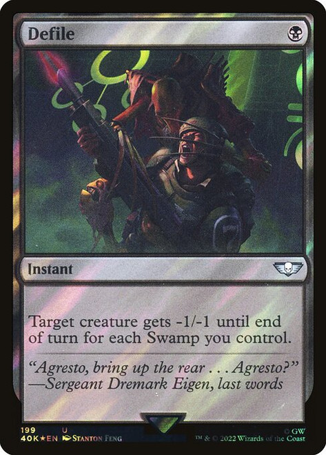 Defile (40K) (SurgeFoil) (#199★)