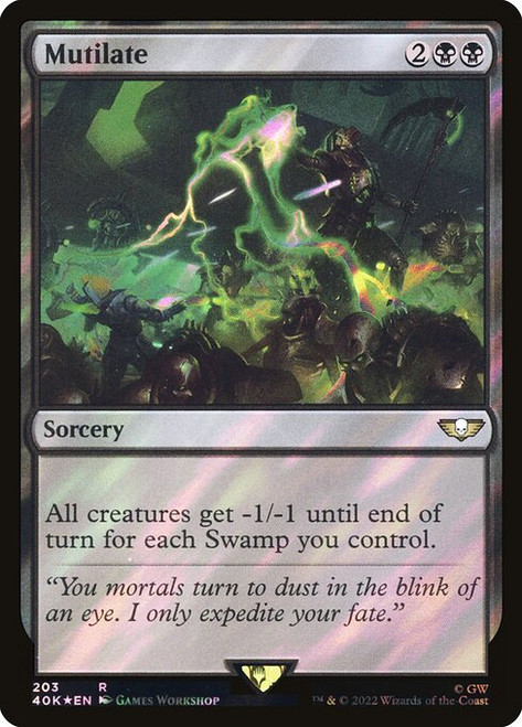 Mutilate (40K) (SurgeFoil) (#203★)