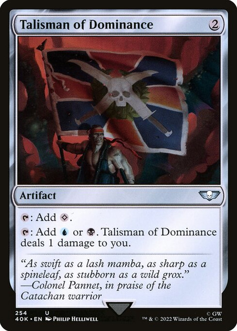 Talisman of Dominance (40K) (#254)