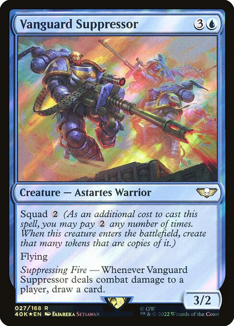Vanguard Suppressor (40K) (SurgeFoil) (#27★)