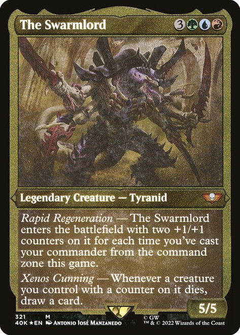 The Swarmlord (40K) (FoilEtched) (#321)