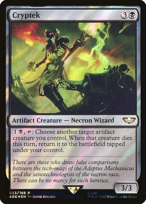 Cryptek (40K) (SurgeFoil) (#33★)