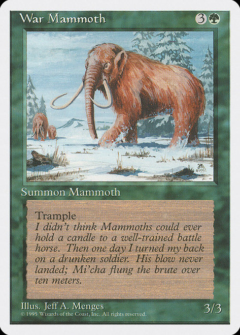 War Mammoth (4ED) (#286)