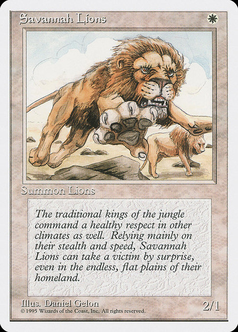 Savannah Lions (4ED) (#48)
