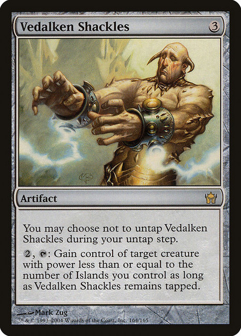 Vedalken Shackles (5DN) (Foil) (#164)