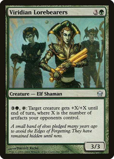 Viridian Lorebearers (5DN) (Foil) (#99)