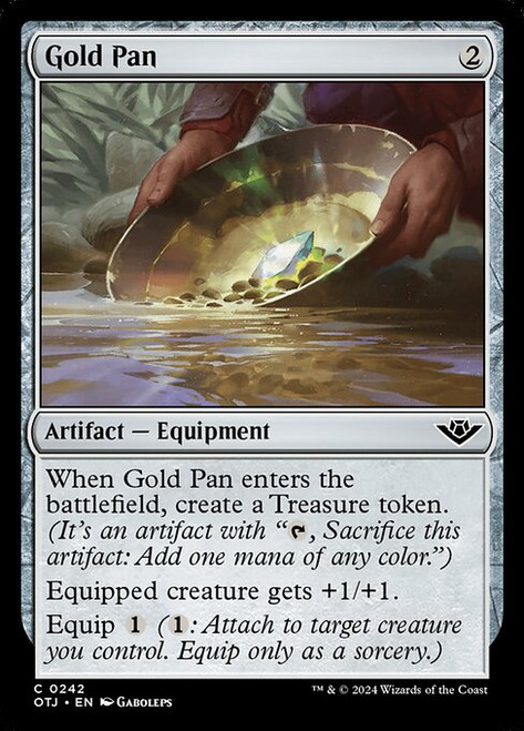 Gold Pan (OTJ) (Foil) (#242)