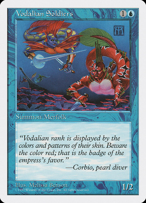 Vodalian Soldiers (5ED) (#134)