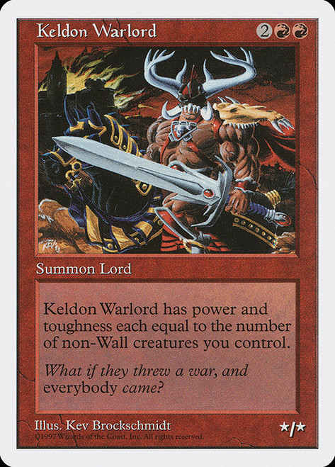 Keldon Warlord (5ED) (#247)