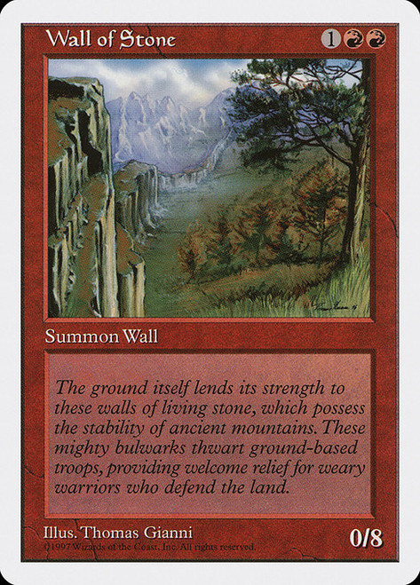 Wall of Stone (5ED) (#274)
