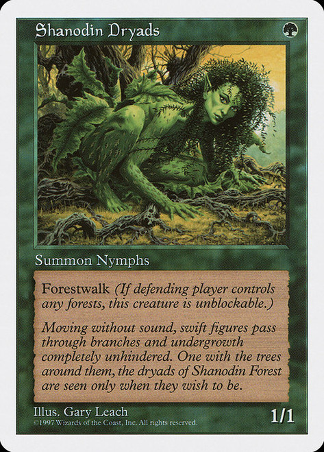 Shanodin Dryads (5ED) (#325)