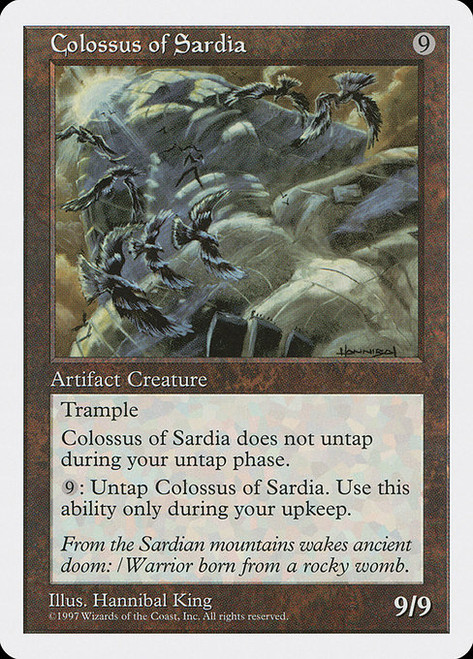 Colossus of Sardia (5ED) (#358)