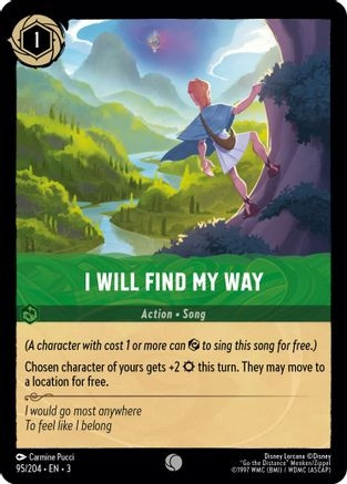 I Will Find My Way (3) (Cold Foil) (#95/204)