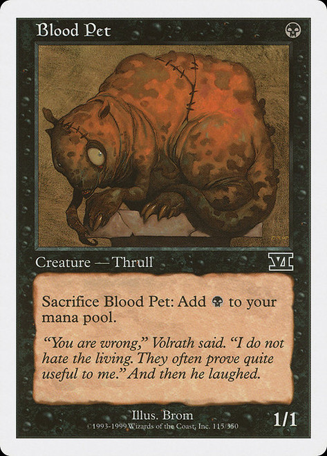 Blood Pet (6ED) (#115)