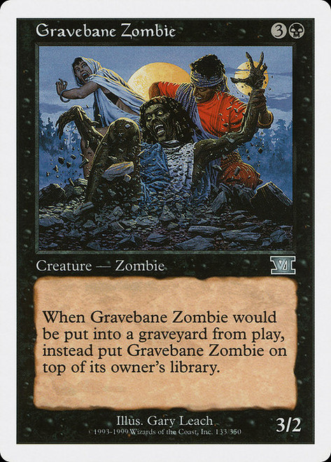Gravebane Zombie (6ED) (#133)